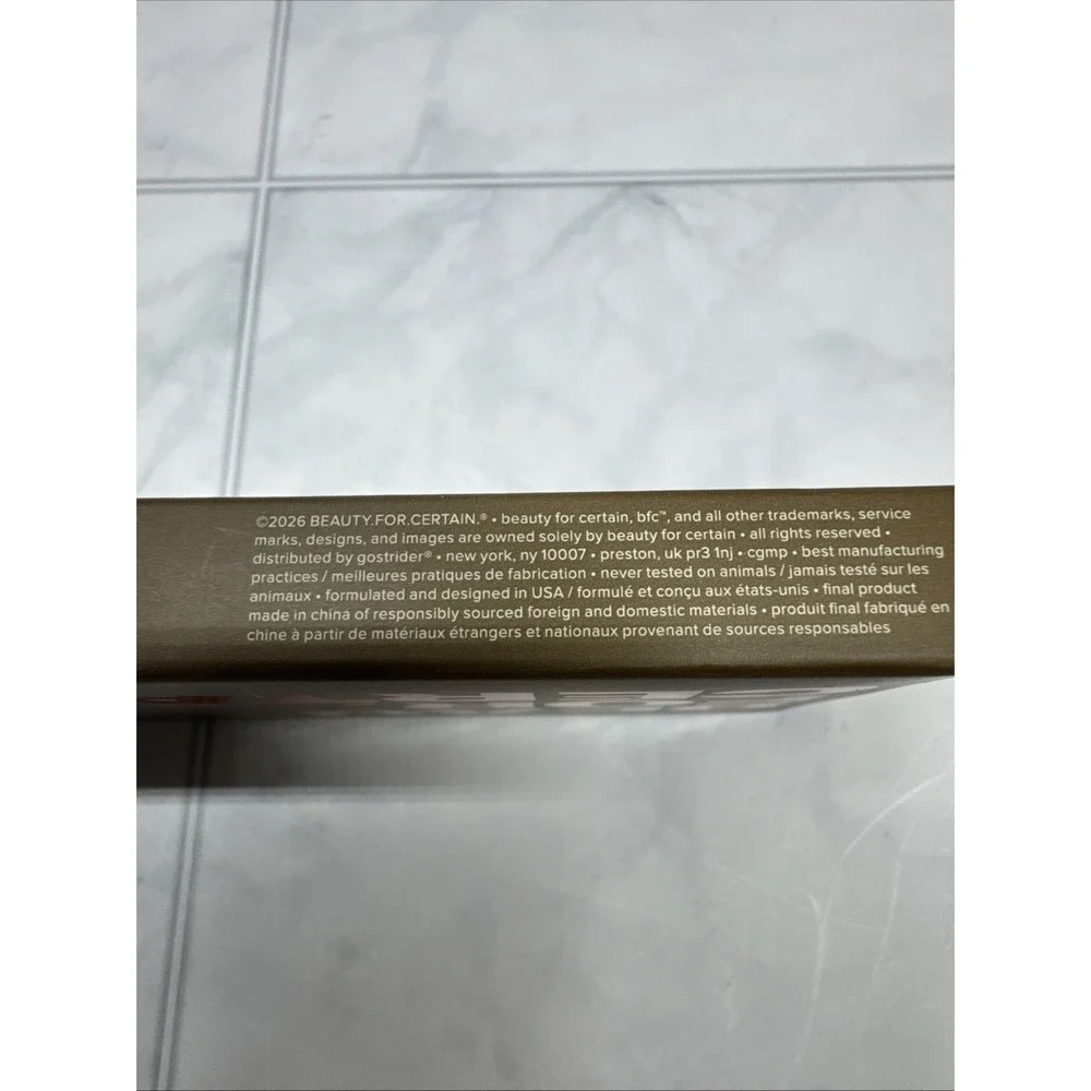 BEAUTY FOR CERTAIN Soft To Sculpted Contour Palette 5 Shades NIB $39 Retail